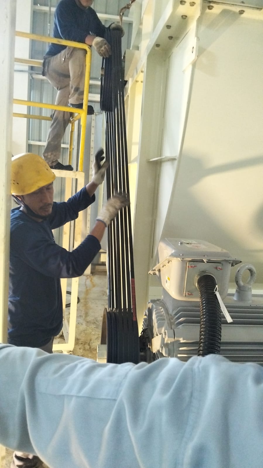 Pulley & V-Belt Replacement